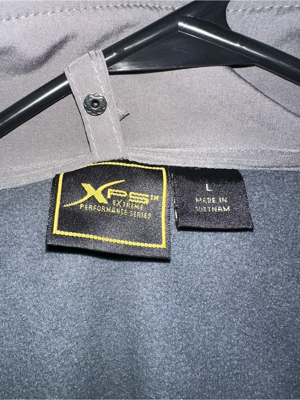 Bass Pro Shops XPS Gray Softshell Jacket Outer Shell Only Men's Large